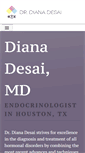 Mobile Screenshot of dianadesai.com